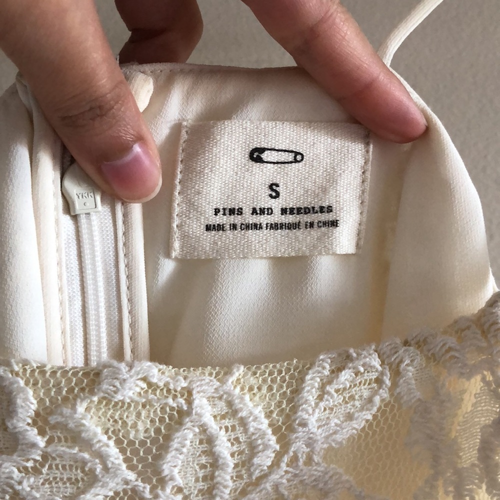 Urban Outfitters Lace Sheath Dress with Side Slits - Picture 6 of 8